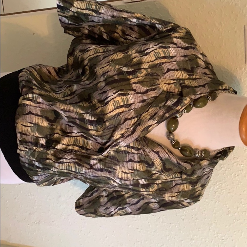 Green vintage shirt